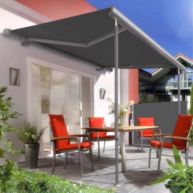 Primrose Grey Awning Support Mounting Poles