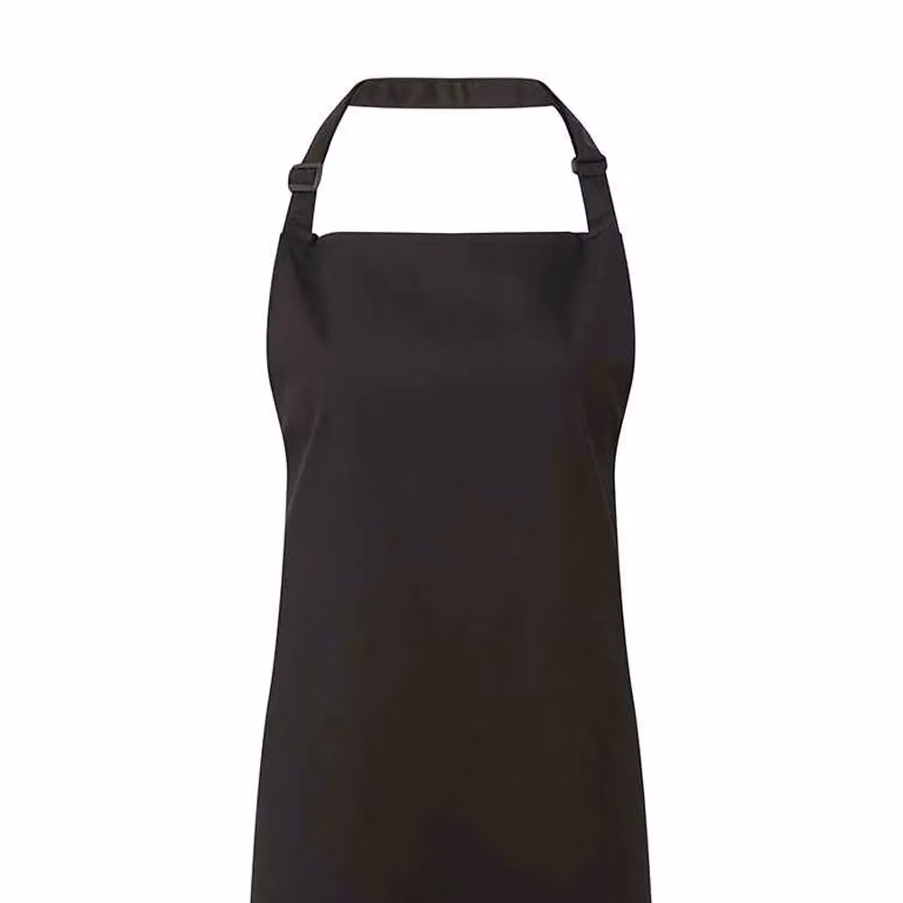 Premier Unisex Adult Full Apron in Black with Oeko-Tex Standard 100 Certification – 2