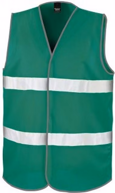Result Core Enhanced Vis Vest in Green, Size: Small
