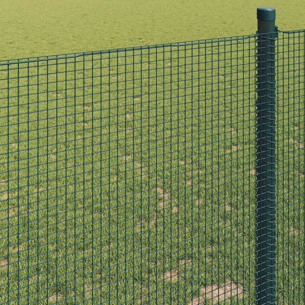 Berkfield Home Green Welded Steel Wire Fence – 3