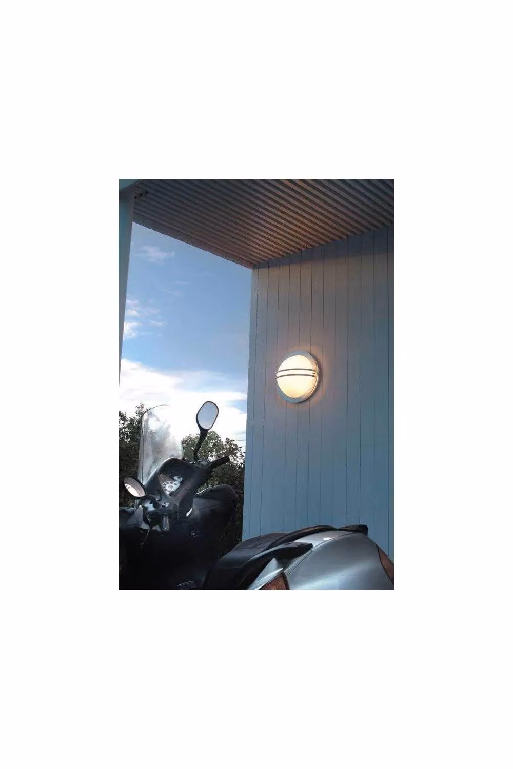 Netlighting Bremen Grey Outdoor Wall Light, IP54 Rated, E27, Galvanised Steel and Aluminium – 2