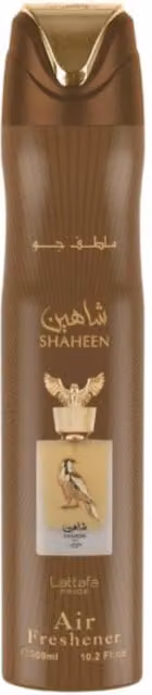 Lattafa Pride Shaheen Gold Air Freshener Room Spray, 300ml, Brown – 1