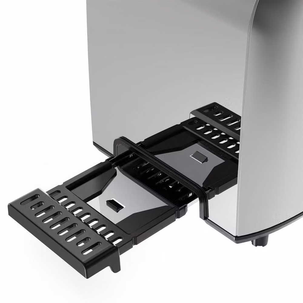 Igenix 2 Slice Stainless Steel Toaster with 750W Power in Silver – 4