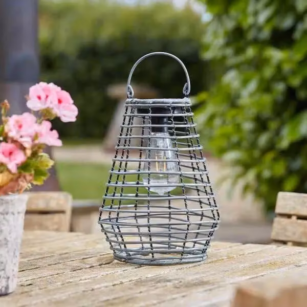 Marco Paul Solar LED Garden Lantern in Grey – 2