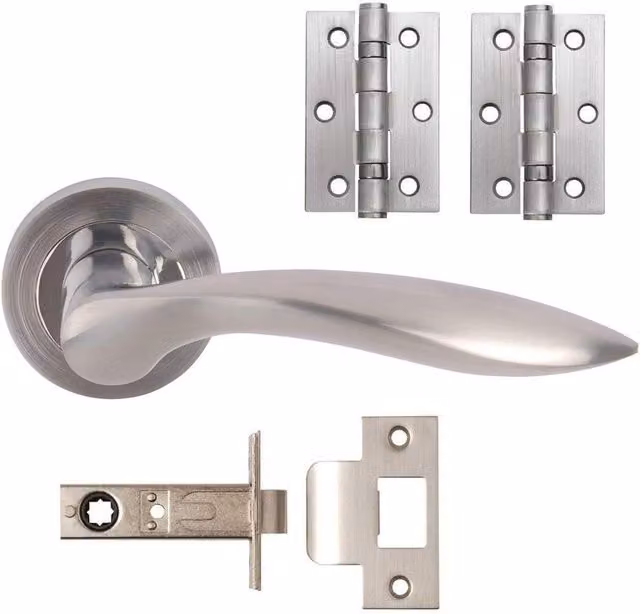 Golden Grace Chrome Door Handles