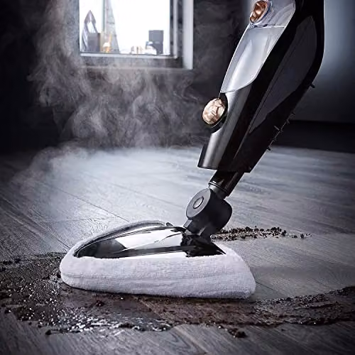 Tower 16-in-1 Multi-Function Steam Mop and Handheld Cleaner, 1500W, Gold and Black – 5