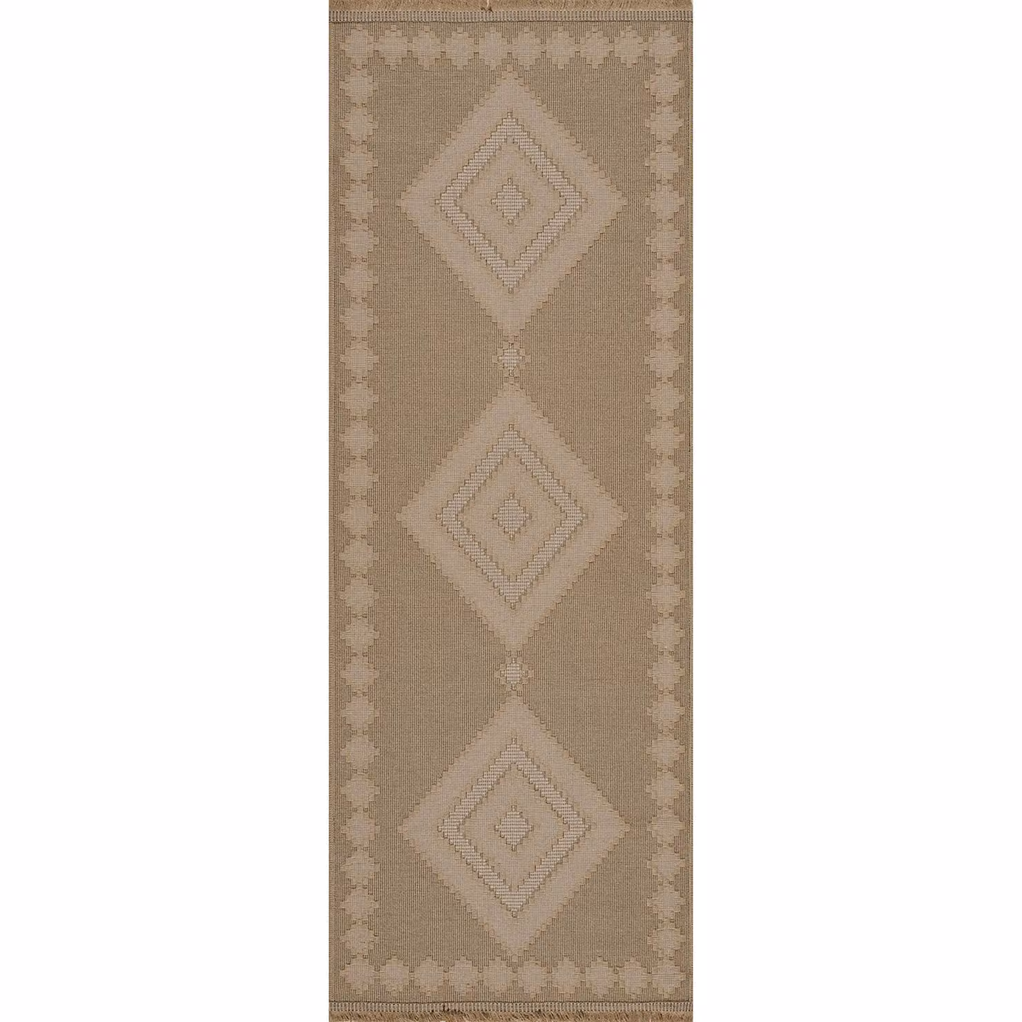 Livabliss Modern Washable Jute Rug in Beige, W: 200 cm, D: 280 cm – 2