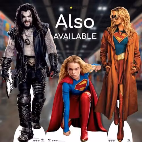 Star Cutouts SC4930 Supergirl Milly Alcock Shades Movie Cardboard Cutout, Multicolour, Height: 190 cm – 6