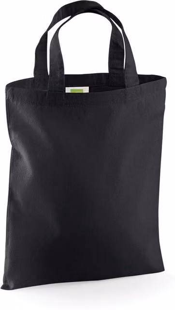 Westford Mill Mini Bag For Life in Black, 4 Litres, W/D/H: 32.5 x 26.0 cm