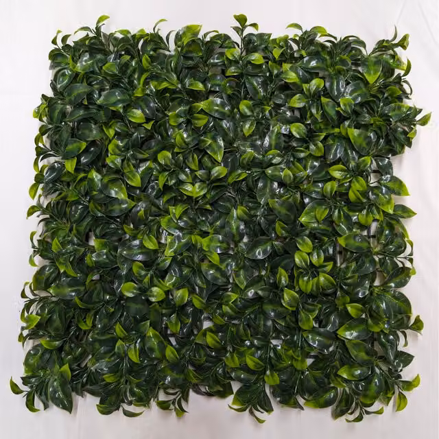 Best Artificial Laurel Leaf Hedging Screens, Green, Pack of 12