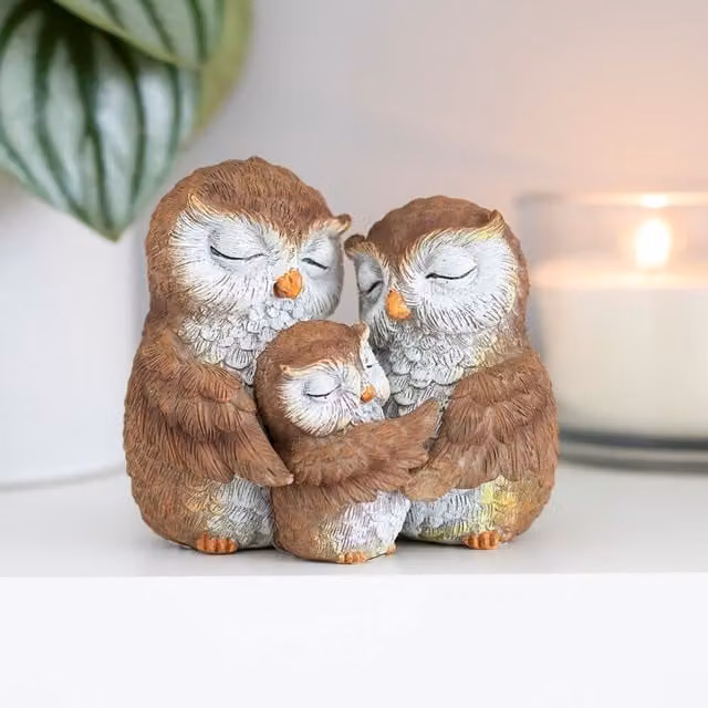 Something Different Owl-ways Be Together Owl Ornament in Dark Brown