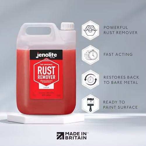JENOLITE Original Fast Acting Liquid Rust Remover for Metal, 5 l – 2