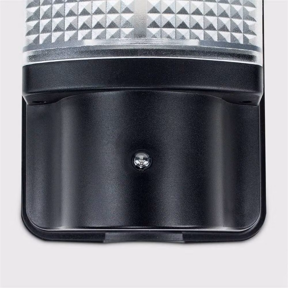 Nordara Black LED Outdoor Wall Light with Dusk Sensor and IP44 Rating for Garden Security – 4
