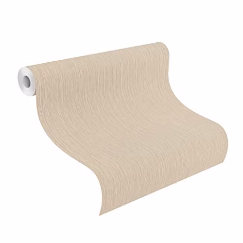 Rasch Curiosity Collection Non-Woven Abstract Wallpaper in Beige – 2