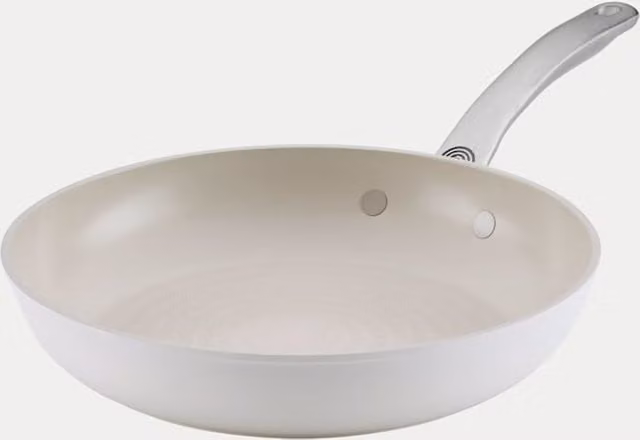 Circulon Halo Ceramic Non Stick Frying Pan, White, 20cm