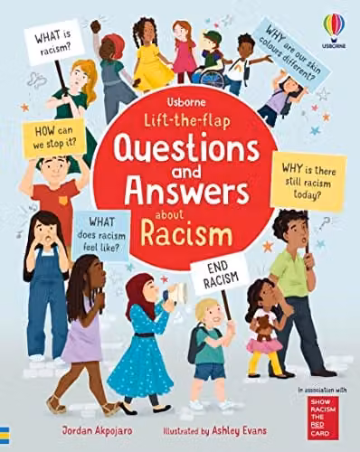 Usborne Questions and Answers about Racism Lift-the-flap Board Book, Multicolour