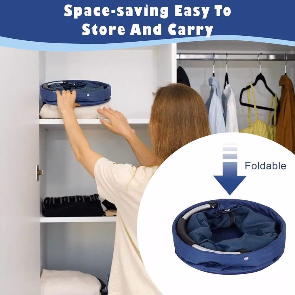 PAWNORA Cleaning Bucket Organiser Caddy in Blue – 4