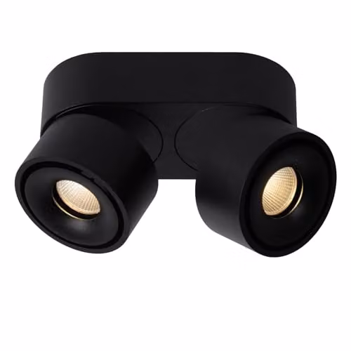 Lucide Yumiko Dimmable and Adjustable Surface Mounted LED Ceiling Spotlight in Black – 3
