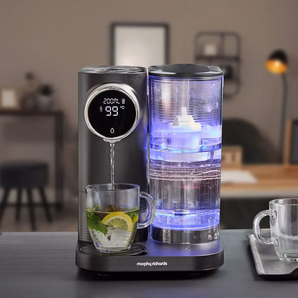 Morphy Richards HydroTouch 1.8L Electric Water Dispenser with Touch Display and Removable Tank, Black – 3
