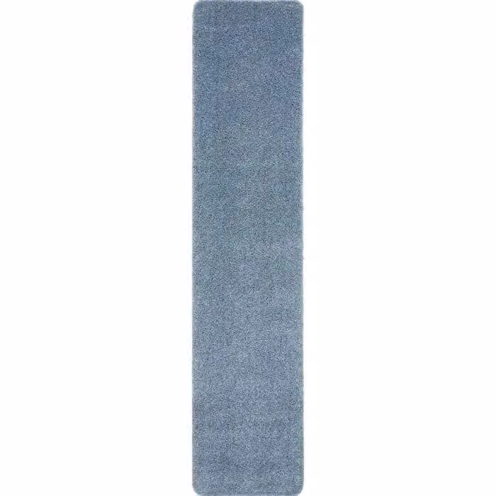 THE RUGS Washable Non Slip Shaggy Rug in Duck Egg Blue, W: 80 cm, L: 120 cm – 2