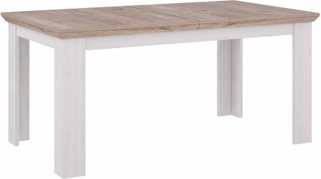 Furniture To Go Illoppa Extendable Rectangular Dining Table in White Oak – 1