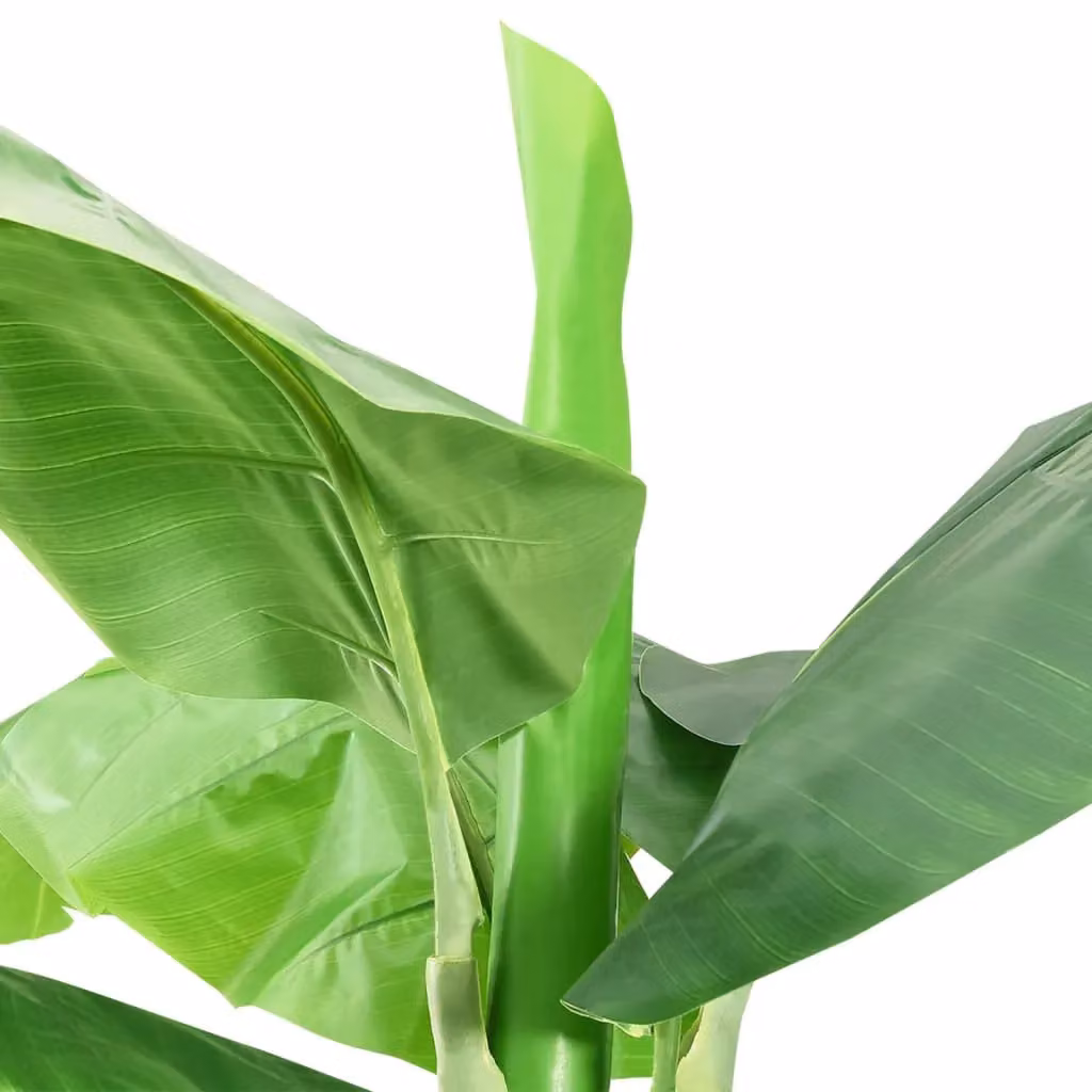 Berkfield Home Artificial Banana Tree with Pot, Green, Height: 300 cm – 2