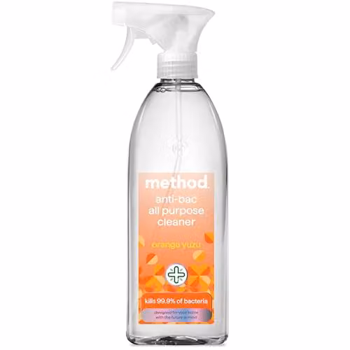 Method Anti-Bacterial Surface Cleaner, Orange Yuzu, 828ml