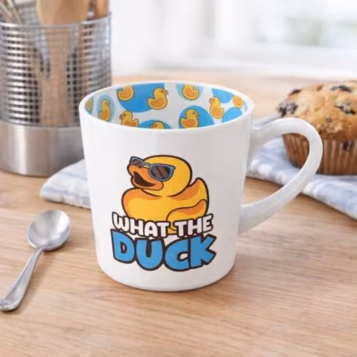 Global Journey Gifts Novelty Ceramic Mug, White and Multicolour, 400ml – 2