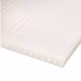 PolyX Opal Polycarbonate Twinwall Sheet, W: 80 cm, H: 2 m, Thickness: 10 mm