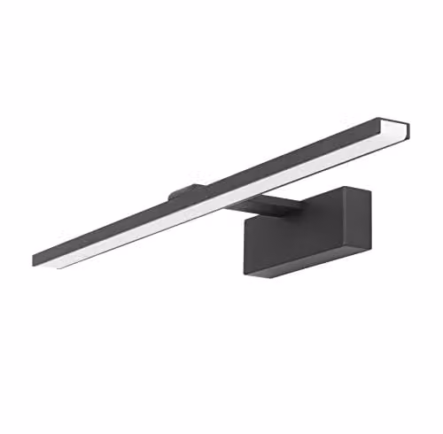 Netlighting Nora LED Bathroom Over Mirror Light, Black, Neutral White 4000K, IP44