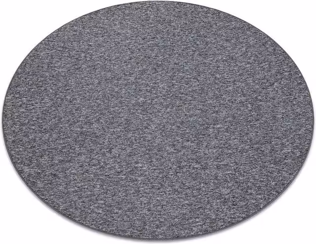 RugsX Superstar Round Grey Polypropylene Rug, Diameter: 170 cm