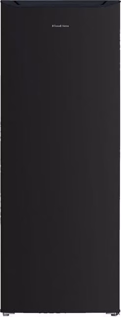 Russell Hobbs Freestanding Upright Tall Freezer in Black, 168L, Height: 143 cm