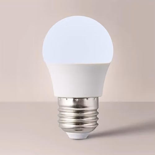 MiniSun 4W LED Golfball Light Bulb, E27 Base, 2700K Warm White