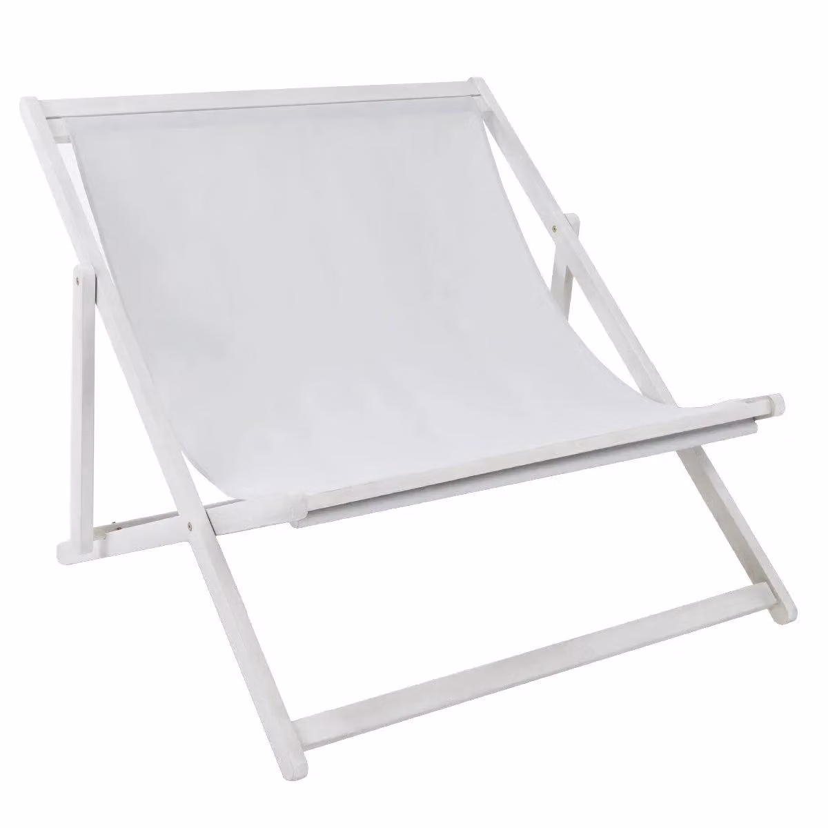 Charles Bentley Grey Upholstered Double Deck Chair with FSC Wood Frame and Scatter Cushions, W/D/H: 112 x 95 x 37 cm – 2