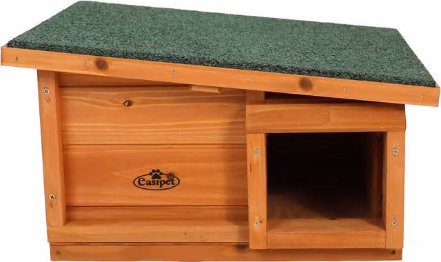 Actiaspet Brown Wooden Hedgehog House Hibernation Shelter