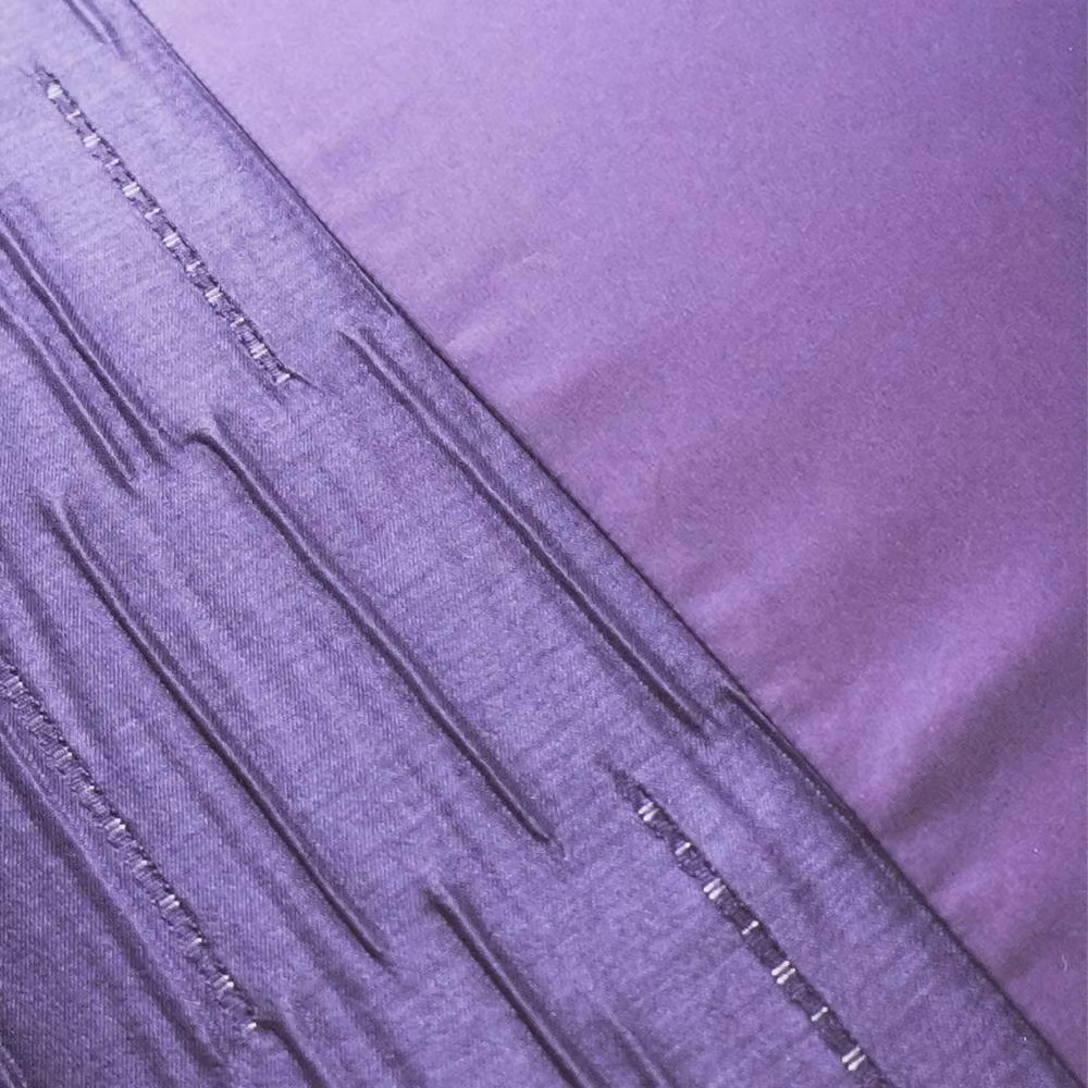Voltico Plum Luxury Jacquard Duvet Cover and Pillowcase Set, 180 x 200 cm – 3