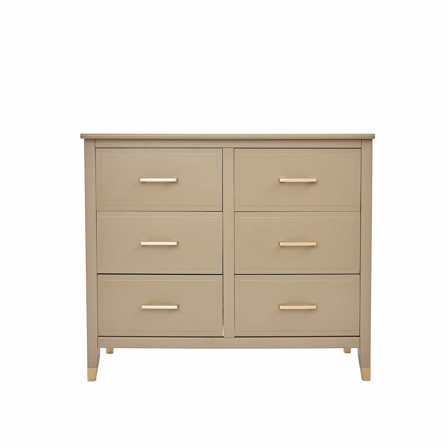Cabinet Bits Palazzi 6 Drawer Chest of Drawers in Beige – 2