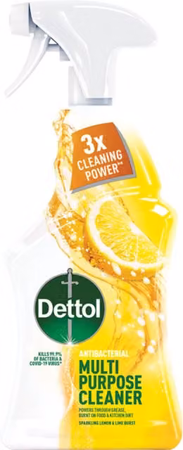 Dettol Power Spray Citrus Yellow