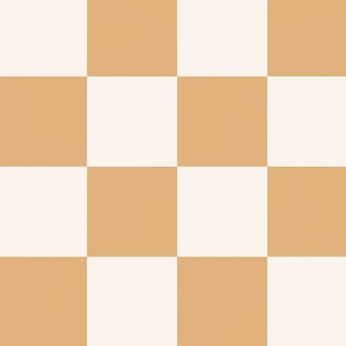 Holden Decor Modern Abstract Checked Wallpaper for Childrens Bedrooms and Nurseries in Orange, White and Beige – 1