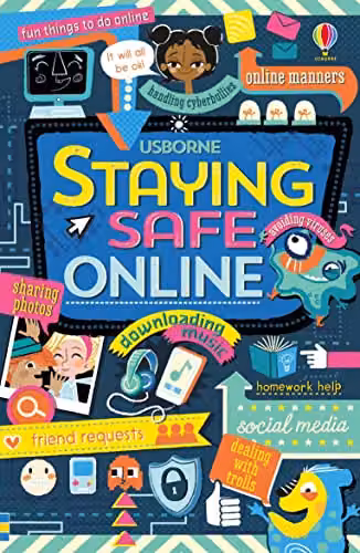Usborne Staying Safe Online Life Skills Book, Multicolour