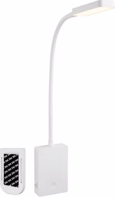 Briloner Sticklights Rechargeable LED Wall Light, Dimmable Touch Control, Warm White, White, W/D/H: 6 x 3 x 50 cm – 1
