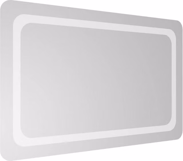 Berkfield Home LED Bathroom Mirror, Clear, W: 50 cm, H: 80 cm – 1