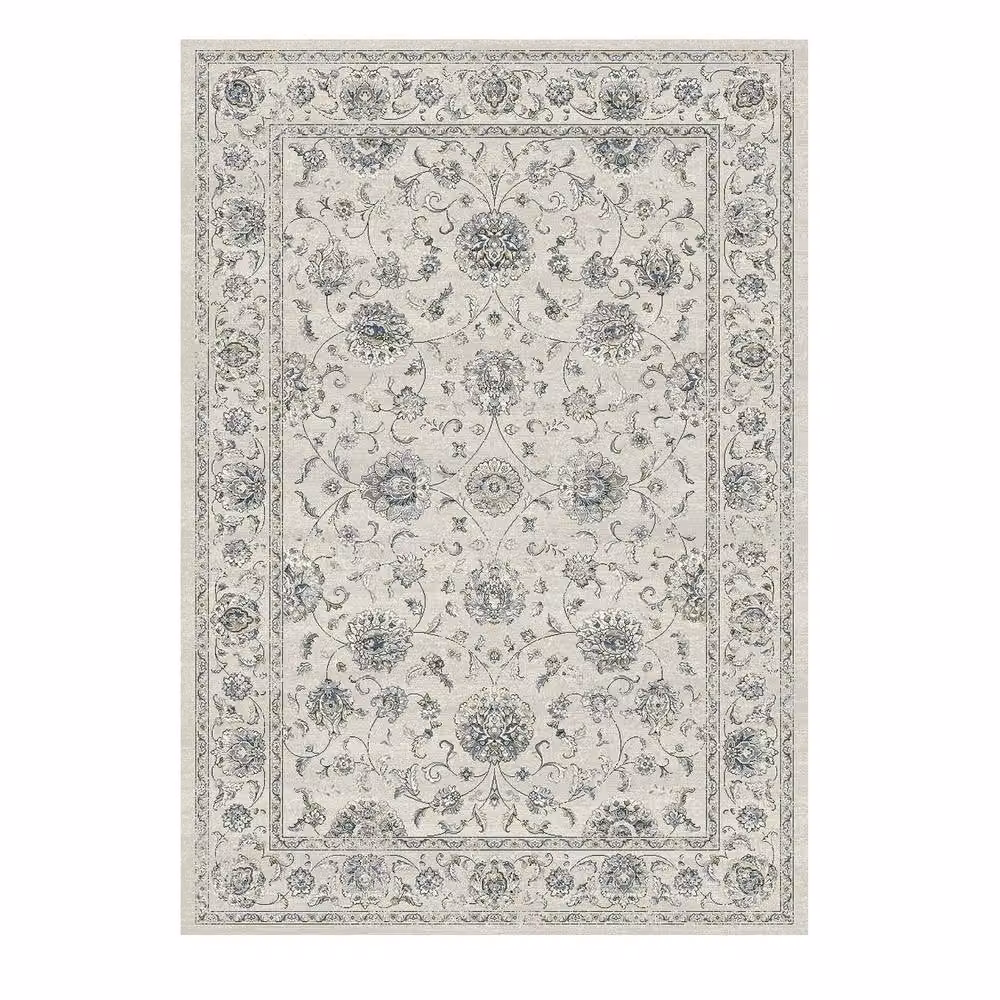 The Rug Shop UK Traditional Floral Beige Machine Woven Area Rug W: 200 cm, D: 290 cm – 2