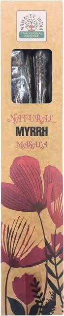 KDMD Natural Botanical Masala Incense Sticks Myrrh Brown 11 g – 1
