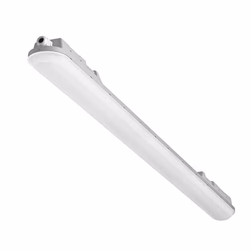 Netlighting Pop Outdoor Linear LED Batten Light, Grey, 41.5 W, 4000K, IP65, Length: 146 cm