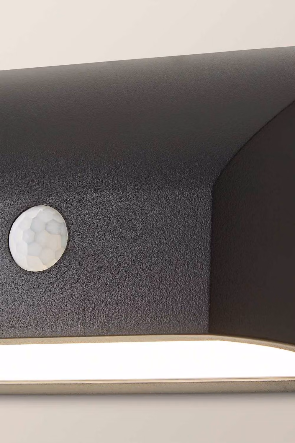 ValueLights Owen Black LED PIR Motion Sensor IP65 Outdoor Wall Downlight – 3