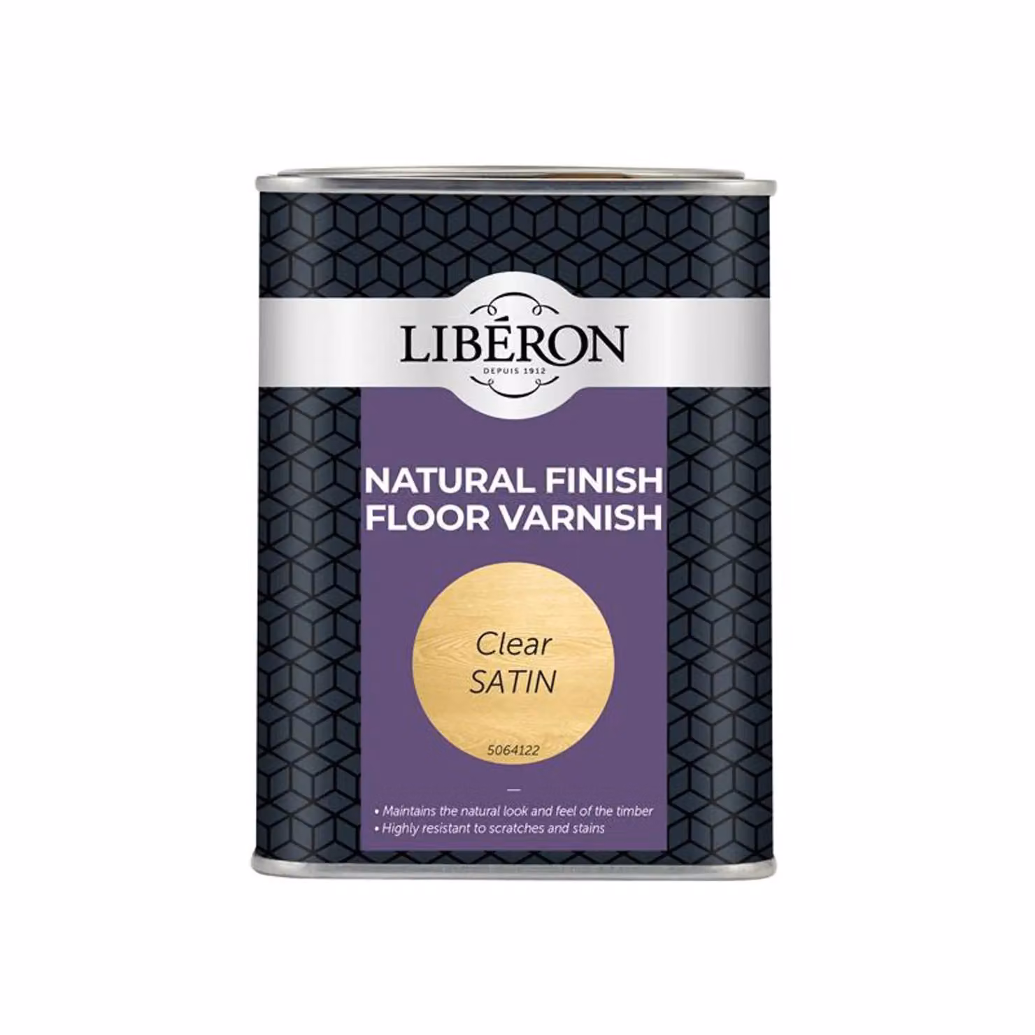Liberon Clear Satin Water Based Wood Floor Varnish, 1 l – 2