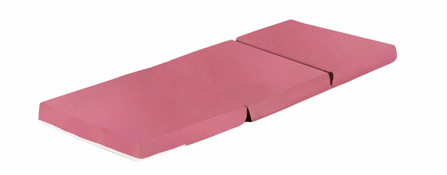 Rest Relax Pink Synthetic Leather Folding Futon Mattress Chair – 2