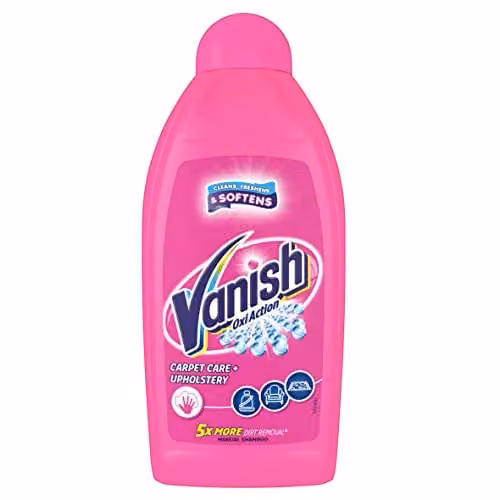 Vanish Carpet and Upholstery Power Liquid Shampoo, 450 ml