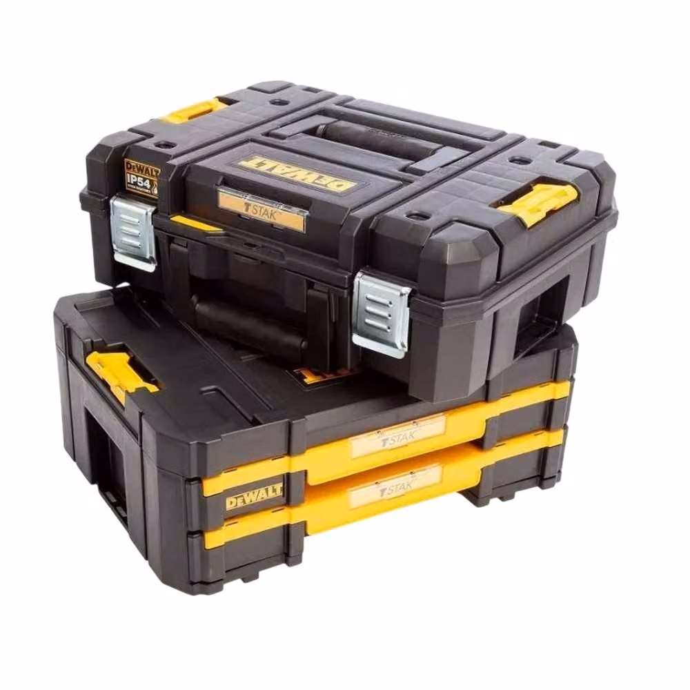 DeWalt TSTAK 2.0 Tool Box with Inserts in Black – 2